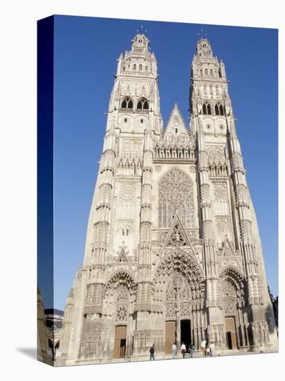 St. Gatien Cathedral, Tours, Centre, France-Guy Thouvenin-Premier Image Canvas