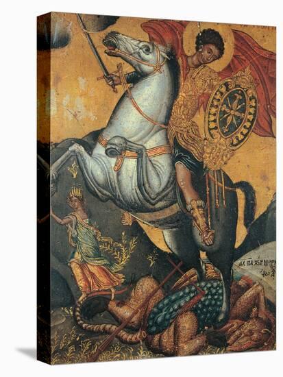 St George and the Dragon-null-Premier Image Canvas