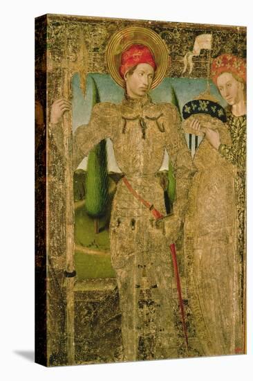 St. George and the Princess, 1448 (Oil on Panel)-Jaume Huguet-Premier Image Canvas