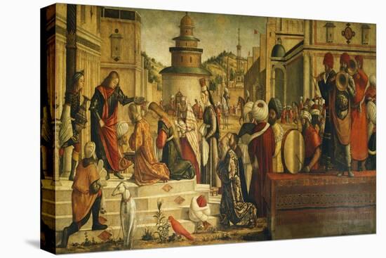 St. George Baptizing Gentiles-Vittore Carpaccio-Premier Image Canvas