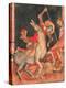 St George's Battle with the Dragon-Vitale da Bologna-Premier Image Canvas