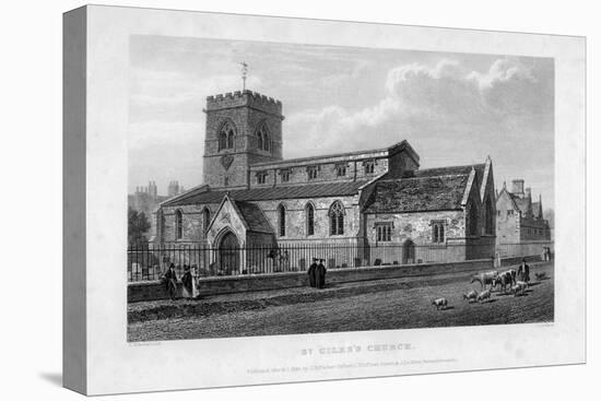 St Giles's Church, Oxford, 1834-John Le Keux-Premier Image Canvas