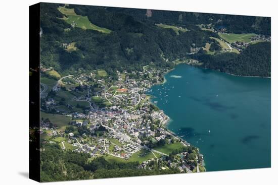 St. Gilgen, Wolfgangsee, Austria, Salzburg State, Salzkammergut-Frank Fleischmann-Premier Image Canvas