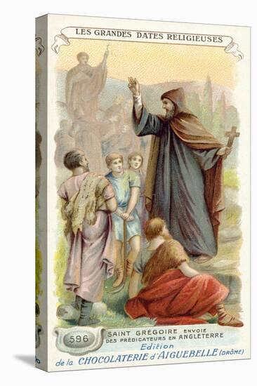 St Gregory Sends Missionaries to England, 596-null-Premier Image Canvas