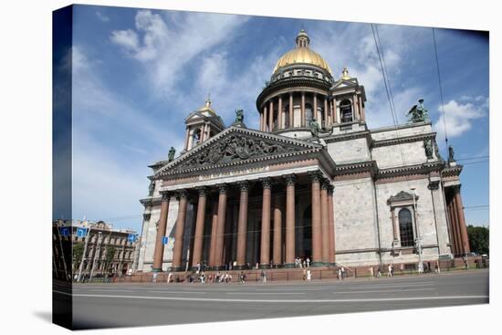 St Isaac's Cathedral, St Petersburg, Russia, 2011-Sheldon Marshall-Premier Image Canvas