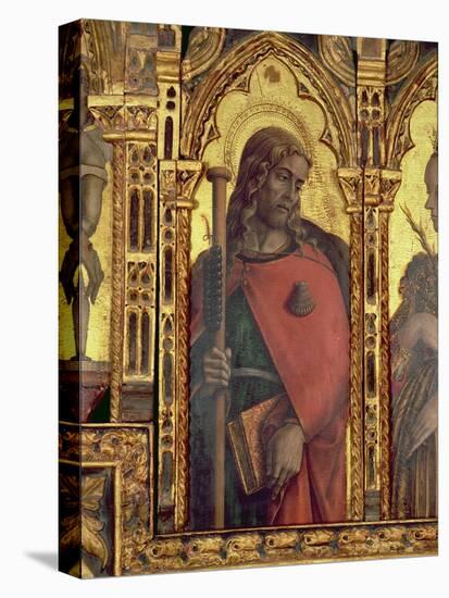 St. James, Detail from the San Martino Polyptych-Carlo Crivelli-Premier Image Canvas