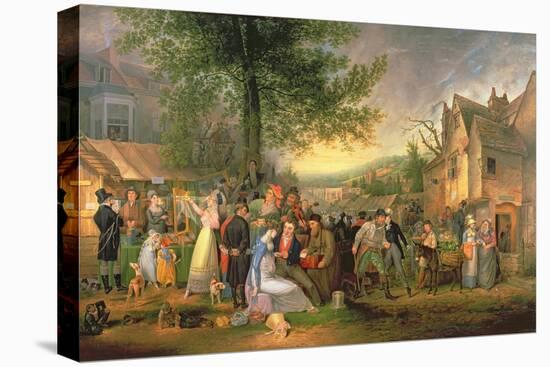 St. James's Fair, Bristol, 1824-Samuel Colman-Premier Image Canvas