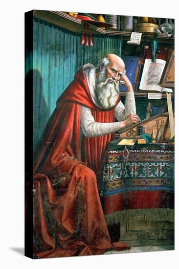 St. Jerome in His Study, 1480 (Detail)-Domenico Ghirlandaio-Premier Image Canvas