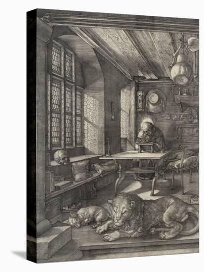 St. Jerome in his Study, 1514-Albrecht Dürer or Duerer-Premier Image Canvas