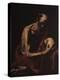 St. Jerome in Meditation-Jusepe de Ribera-Stretched Canvas