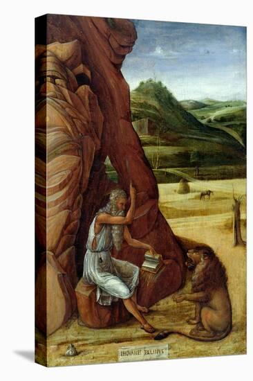 St. Jerome in the Wilderness, C.1450-Giovanni Bellini-Premier Image Canvas