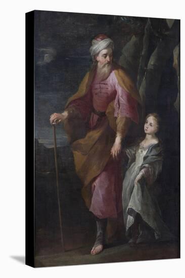 St Joachim and the Virgin Mary-null-Premier Image Canvas