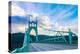 St. John's Bridge in Portland Oregon, Usa-diro-Premier Image Canvas