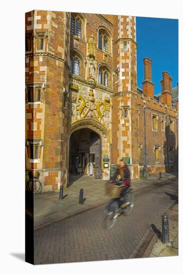 St. John's College Gate, Camrbridge University, Cambridge, Cambridgeshire, England-Alan Copson-Premier Image Canvas