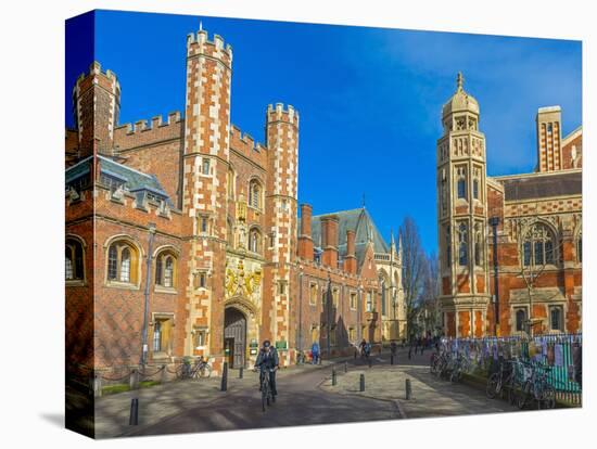 St. John's College Gate, Camrbridge University, Cambridge, Cambridgeshire, England-Alan Copson-Premier Image Canvas