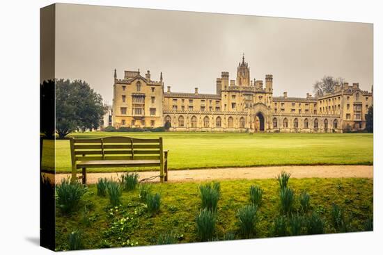 St John's College in Cambridge University-sborisov-Premier Image Canvas