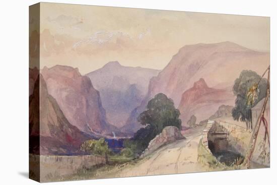 St John's Vale from Thirlspot, Lake District, 1840-John Harper-Premier Image Canvas