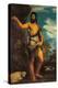 St John the Baptist-Titian (Tiziano Vecelli)-Stretched Canvas