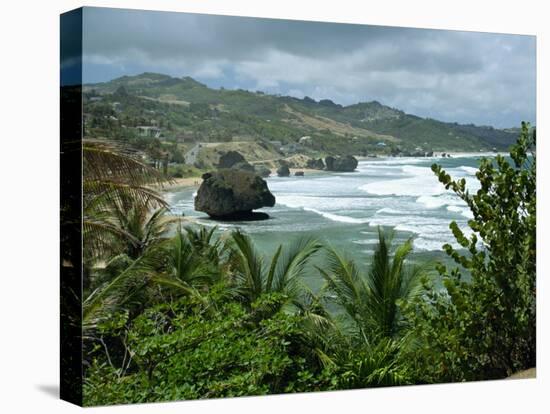 St. Joseph Parish Stacks on Bathsheba Beach, Barbados, Caribbean, West Indies, Central America-Robert Francis-Premier Image Canvas