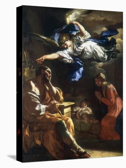 St Joseph's Dream, C1677-1747-Francesco Solimena-Premier Image Canvas