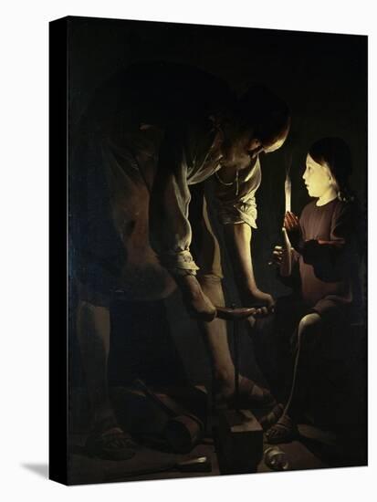 St. Joseph the Carpenter-Georges de La Tour-Premier Image Canvas