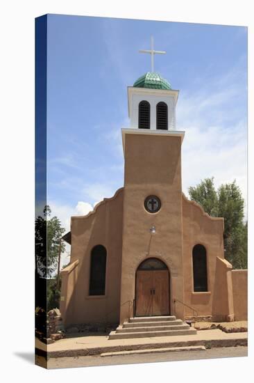 St. Josephs Church and Shrine, Cerrillos, Old Mining Town, Turquoise Trail, New Mexico, Usa-Wendy Connett-Premier Image Canvas