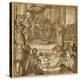 St Lawrence Discourses in the Presence of the Prefect Decius, 1581-Antonio Tempesta-Premier Image Canvas