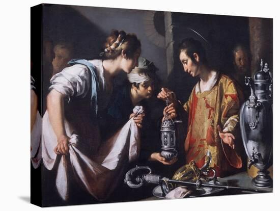 St. Lawrence Distributing the Riches of the Church, C.1625-Bernardo Strozzi-Premier Image Canvas