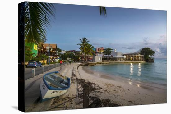 St. Lawrence Gap at dusk, Christ Church, Barbados, West Indies, Caribbean, Central America-Frank Fell-Premier Image Canvas