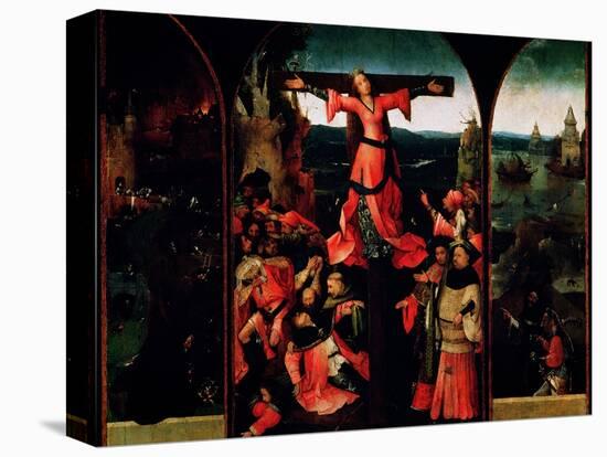 St. Liberata Triptych-Hieronymus Bosch-Premier Image Canvas