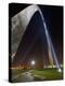 St. Louis Gateway Arch at Dusk, St. Louis, Missouri, Usa-Adam Jones-Premier Image Canvas