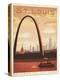 St. Louis, Missouri: Gateway To The West-Anderson Design Group-Stretched Canvas