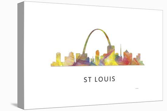 St Louis Missouri Skyline-Marlene Watson-Premier Image Canvas