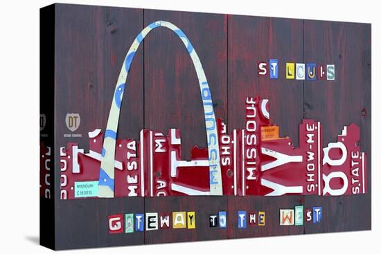 St. Louis Skyline-Design Turnpike-Premier Image Canvas