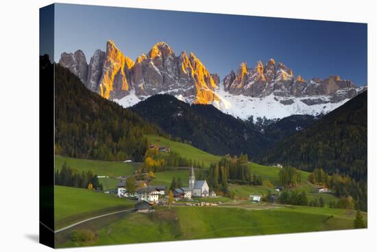 St. Magdalena, Val Di Funes, Trentino-Alto Adige, Dolomites, South Tyrol, Italy, Europe-Miles Ertman-Premier Image Canvas