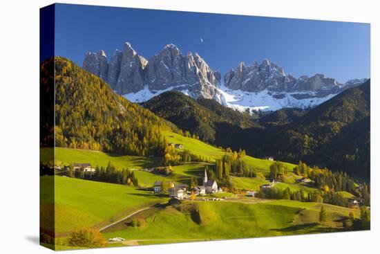 St. Magdalena, Val Di Funes, Trentino-Alto Adige, Dolomites, South Tyrol, Italy, Europe-Miles Ertman-Premier Image Canvas