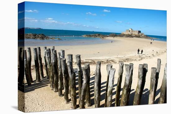 St Malo, Brittany, France-Jeremy Horner-Premier Image Canvas