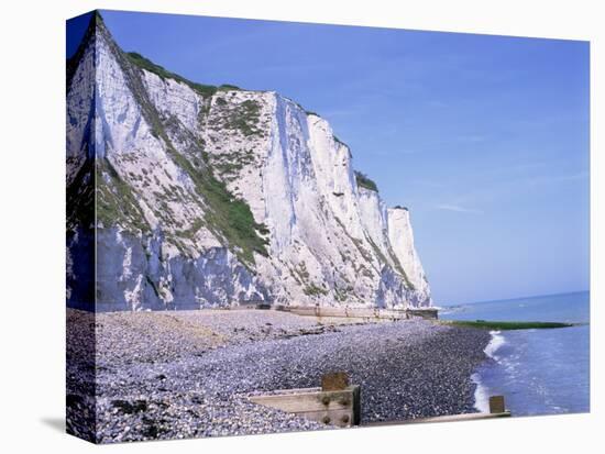 St. Margaret's at Cliffe, White Cliffs of Dover, Kent, England, United Kingdom-David Hughes-Premier Image Canvas