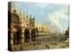 St.Mark's Square, Venice-Canaletto-Premier Image Canvas