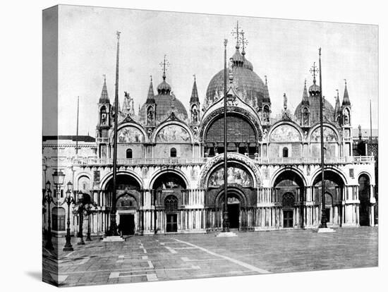 St Mark'S, Venice, Italy, 1893-John L Stoddard-Premier Image Canvas