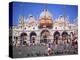 St Marks Square and Basilica, Venice, Italy-Peter Thompson-Premier Image Canvas