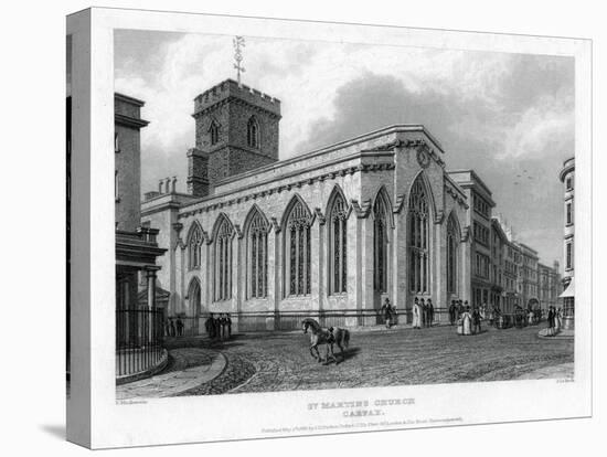 St Martin's Church, Carfax, Oxford, 1835-John Le Keux-Premier Image Canvas