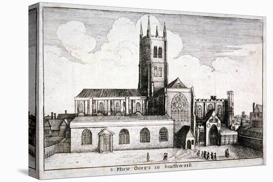 St Mary Overie's Church, Southwark, London, 1647-Wenceslaus Hollar-Premier Image Canvas