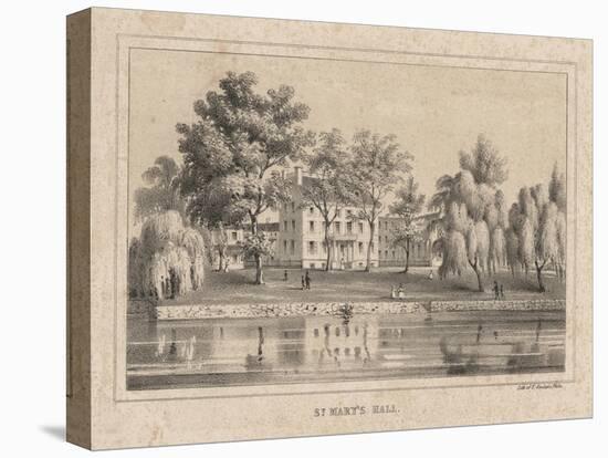 St. Mary's Hall, 1850-Thomas S. Sinclair-Premier Image Canvas