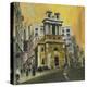 St Mary Woolnoth, The City London-Susan Brown-Stretched Canvas