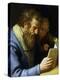 St Matthew and an Angel, 1621-Abraham Bloemaert-Premier Image Canvas
