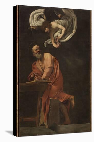 St. Matthew and the Angel-Caravaggio-Premier Image Canvas
