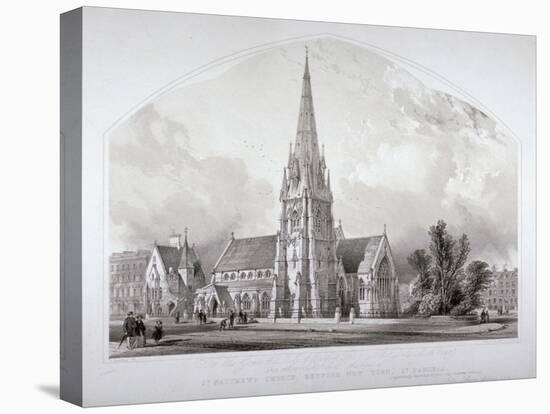 St Matthew's Church, Bedford New Town, St Pancras, London, c1852-George Hawkins-Premier Image Canvas