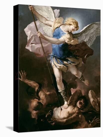 St. Michael, about 1663-Luca Giordano-Premier Image Canvas