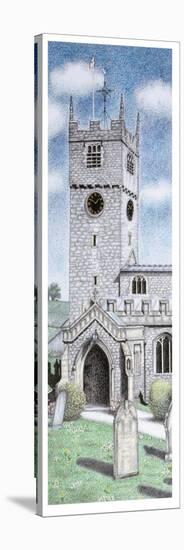 St Michael and All Angels Church Clock, Beetham, Cumbria, 2009-Sandra Moore-Premier Image Canvas